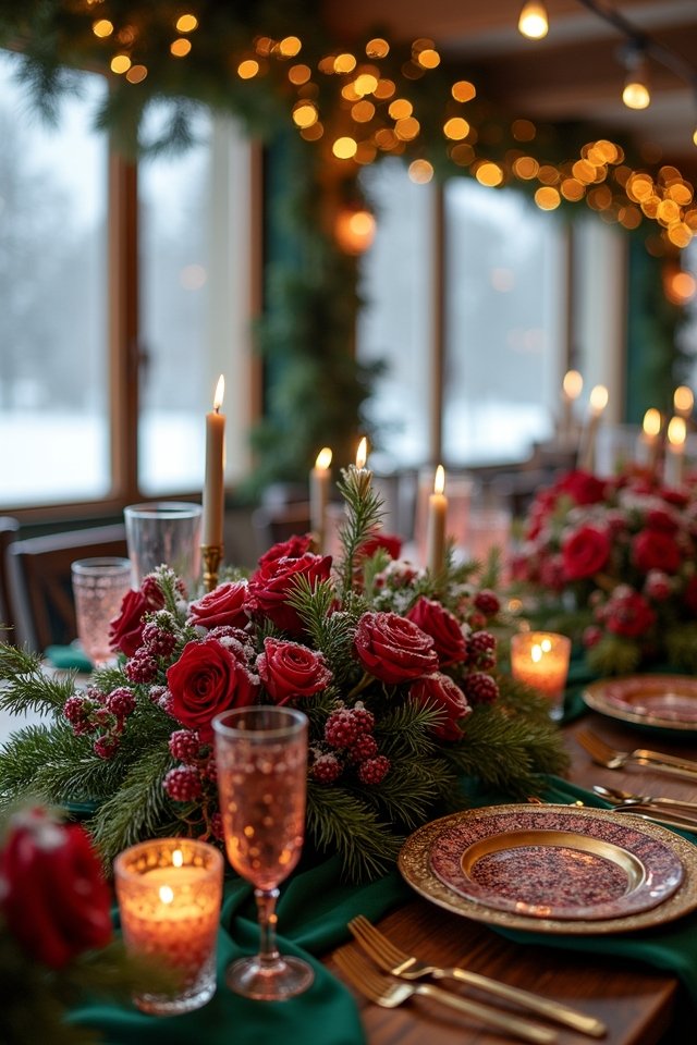 vibrant winter wedding palettes