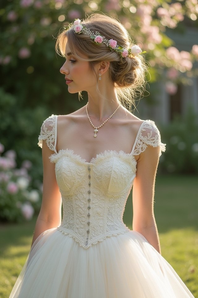 victorian elegance with playfulness