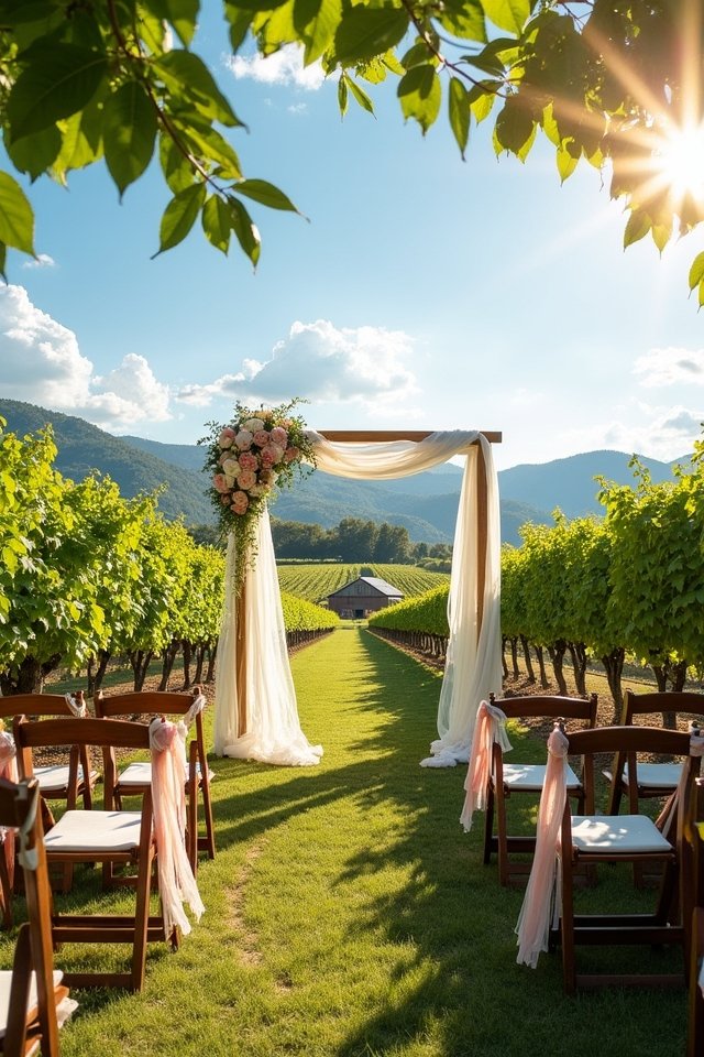 vineyard wedding enchantment awaits
