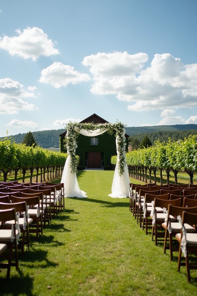 vineyard wedding enchantment awaits
