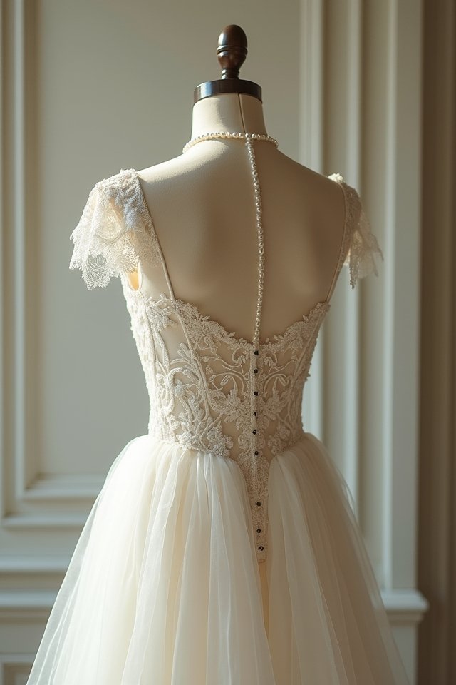 vintage a line elegance