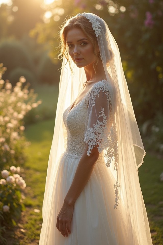 vintage capes and veils