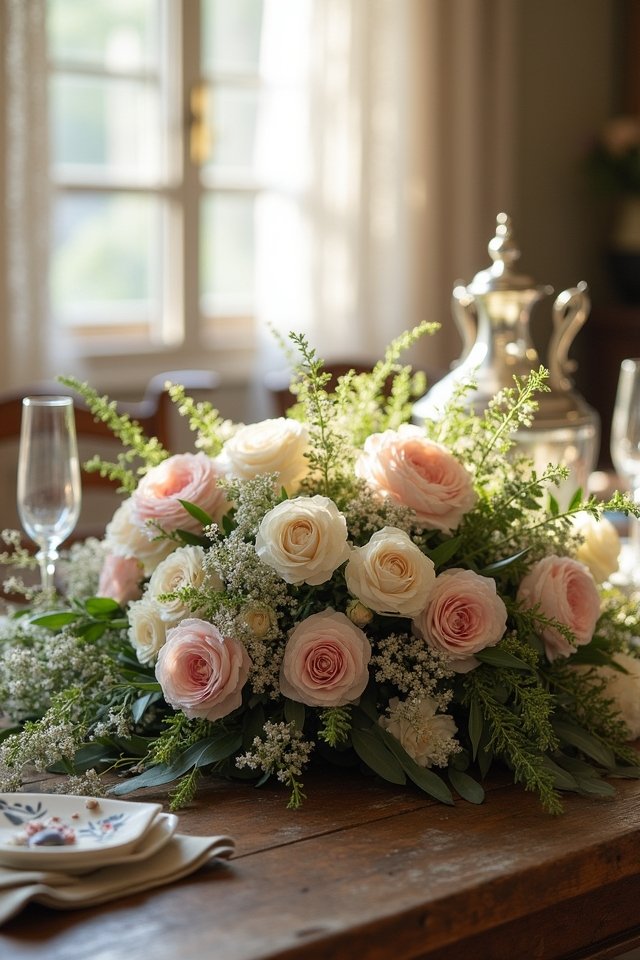 vintage charm floral arrangements