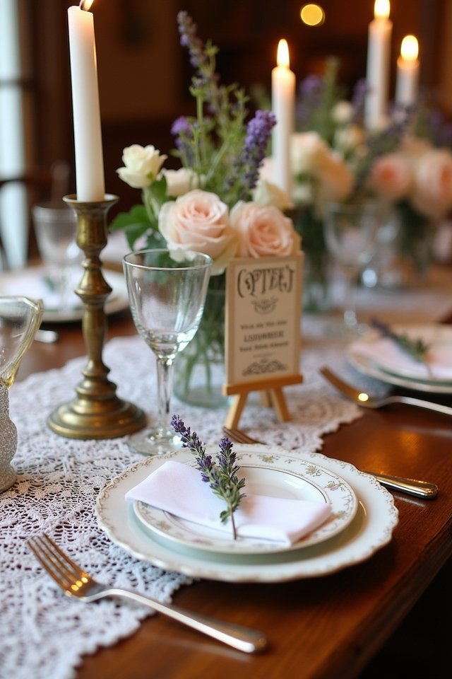 vintage charm for gatherings