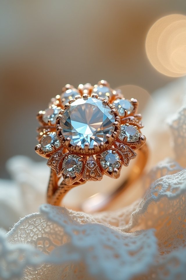 vintage charm personalized brilliance