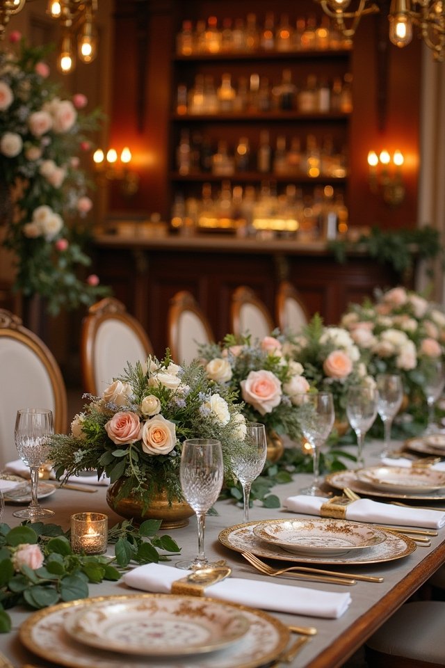 vintage cocktails and gourmet delights