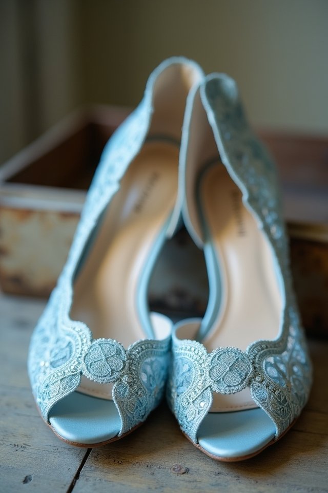 vintage elegance in blue