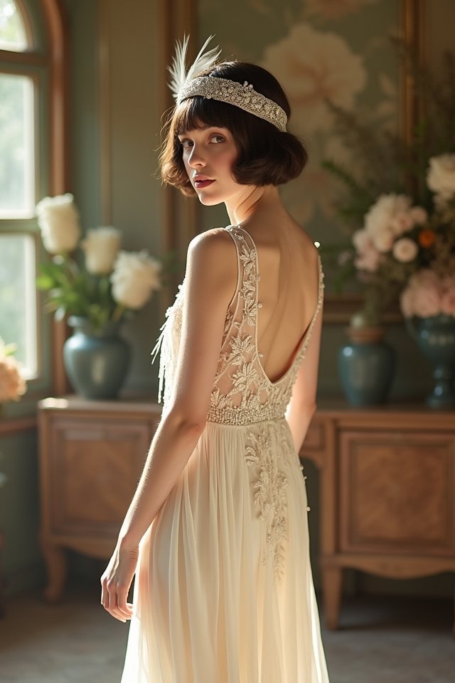 vintage elegance meets playfulness