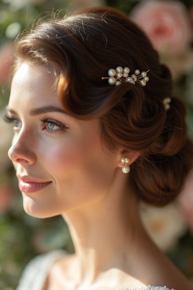 vintage elegance with flair
