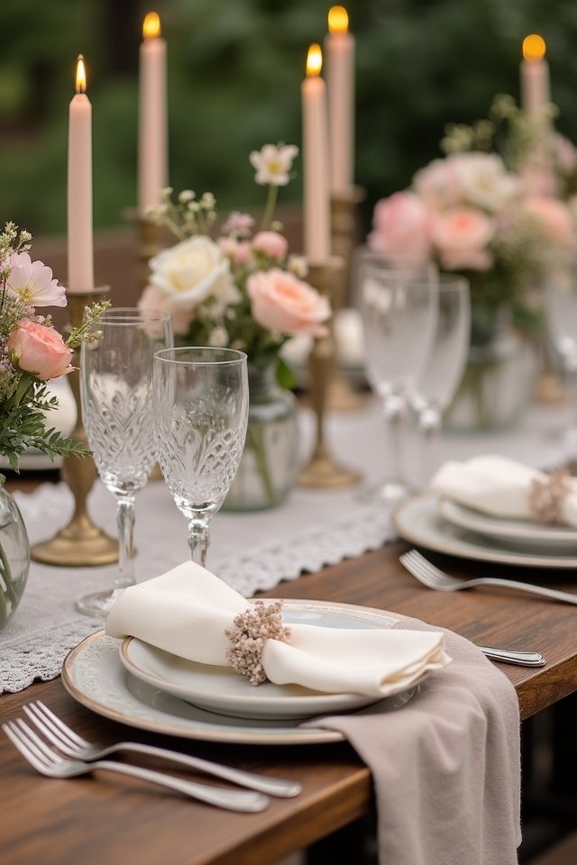 vintage elegance with softness