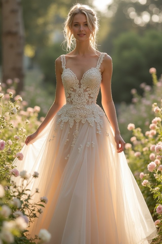 vintage elegance with sparkle