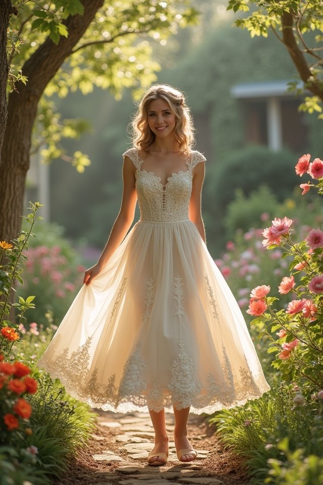 vintage elegance with whimsy