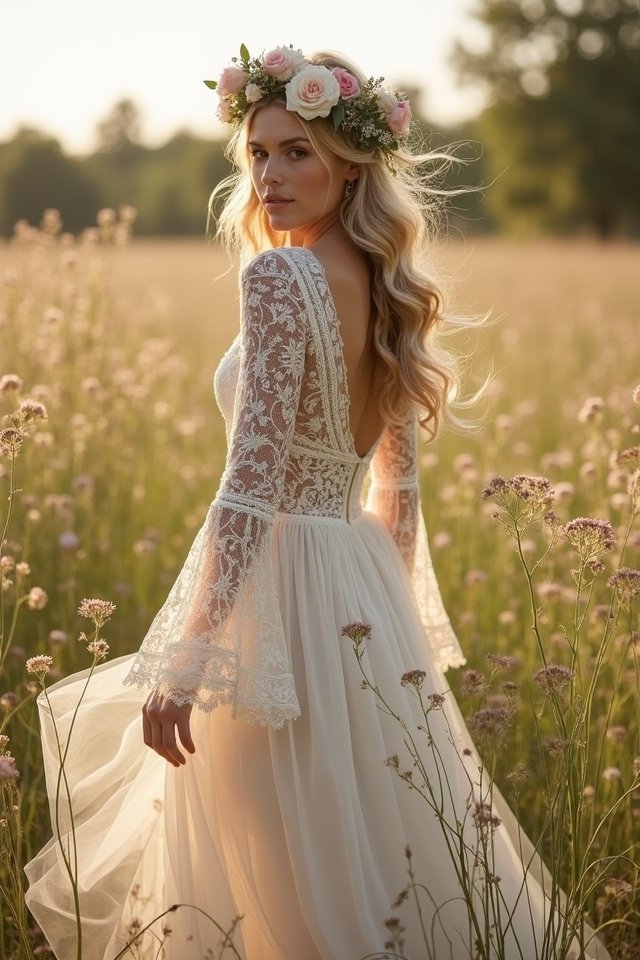 vintage elegance with whimsy