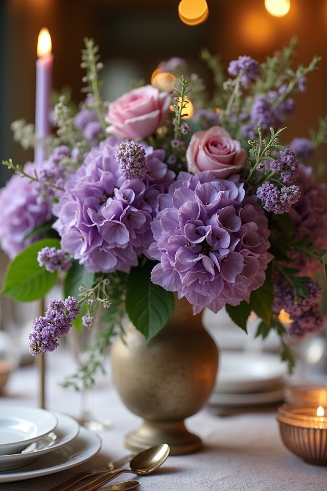 vintage floral wedding design