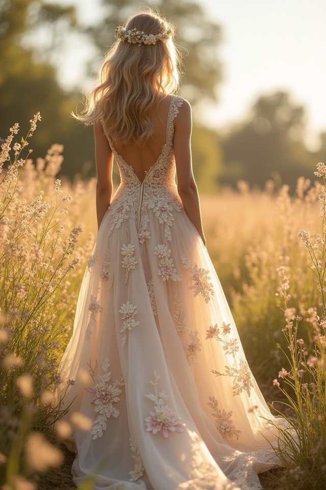 vintage floral wedding elegance