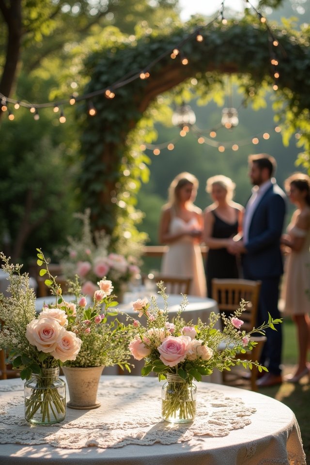 vintage floral whimsy arrangements