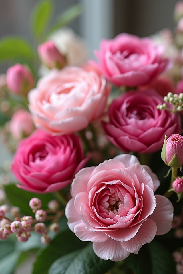 vintage gardenia and dahlia bouquet