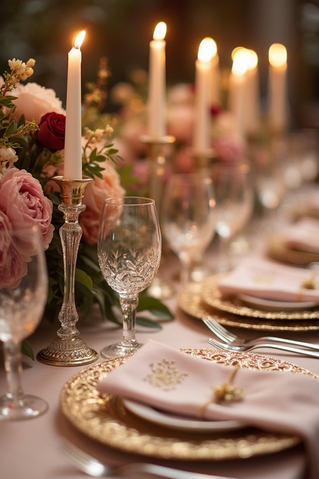 vintage glam color choices