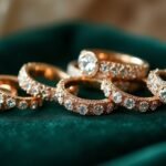 vintage glam wedding bands