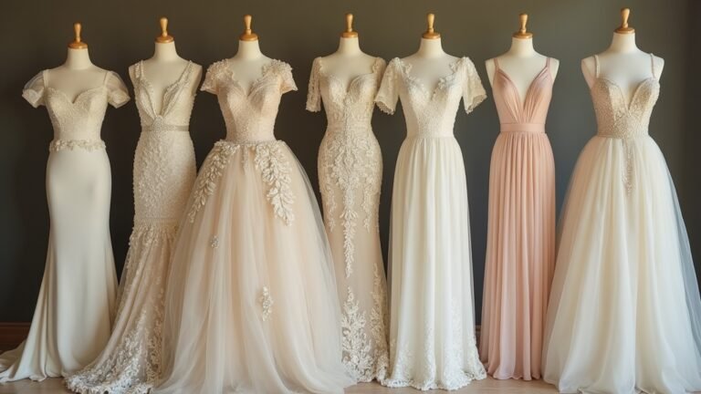 vintage glam wedding dresses