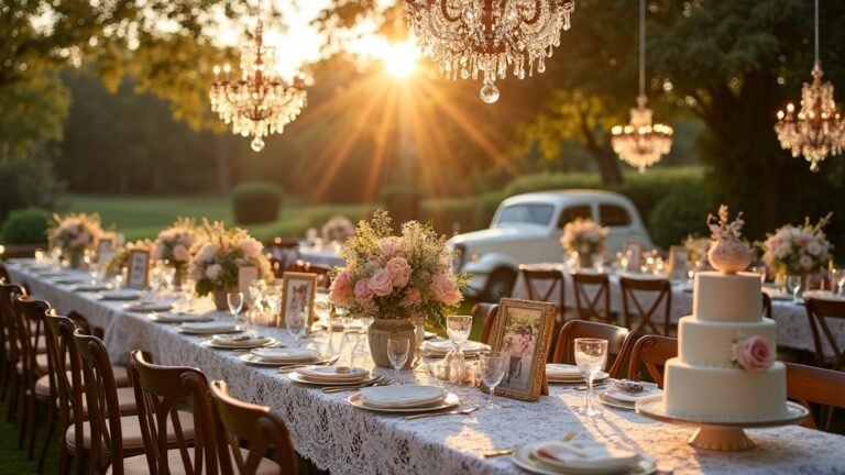 vintage glam wedding inspiration