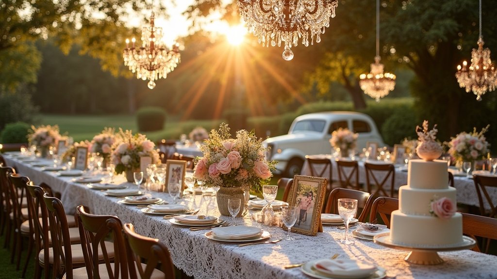 vintage glam wedding inspiration
