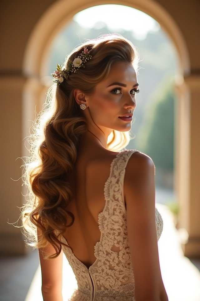 vintage glamorous hair waves