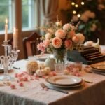 vintage glamour wedding details