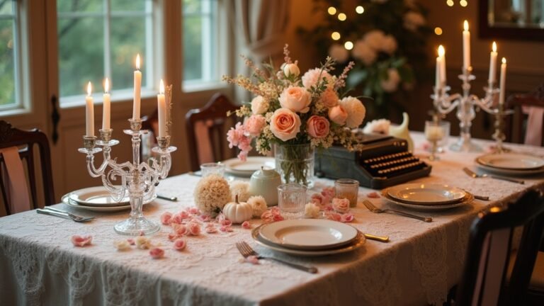 vintage glamour wedding details