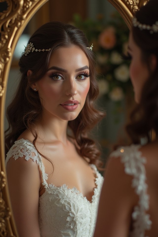 vintage glamour with lashes