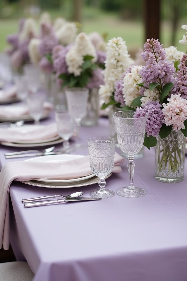 vintage glassware for weddings