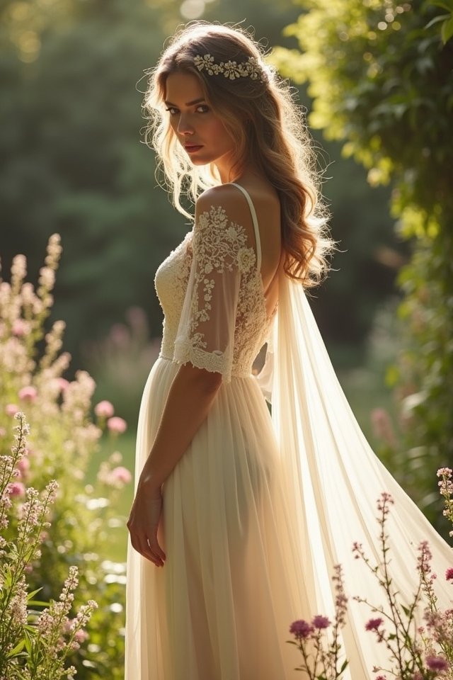 vintage gowns modest elegance