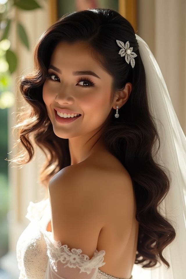 vintage hollywood glamour hairstyle