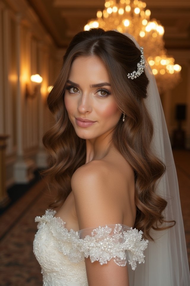 vintage hollywood glamour look