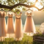vintage inspired boho bridal gowns