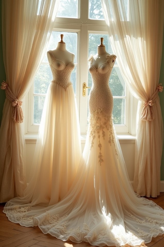 vintage lace bridal elegance