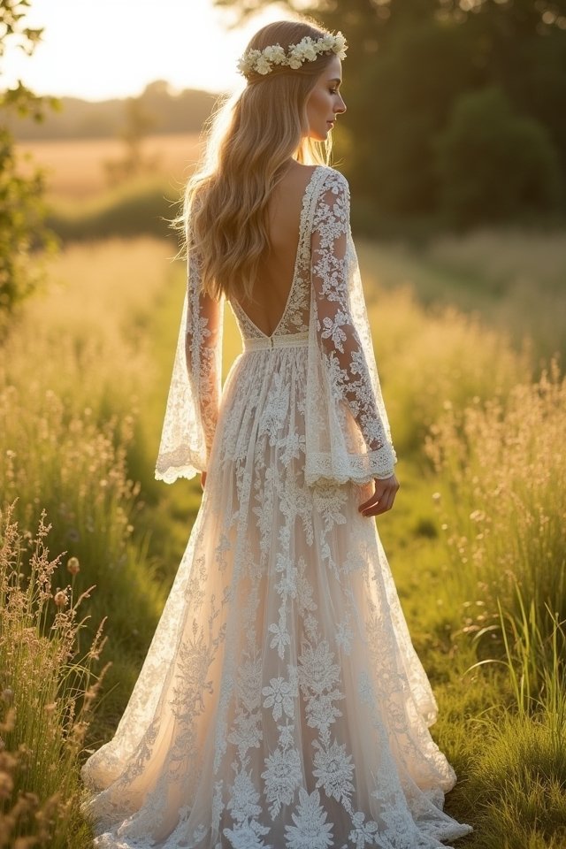 vintage lace wedding elegance