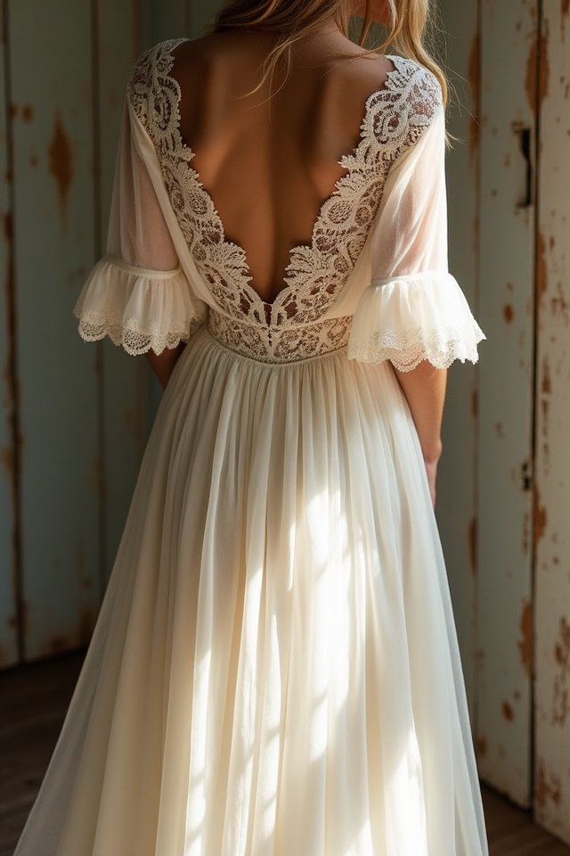 vintage lace wedding enchantment
