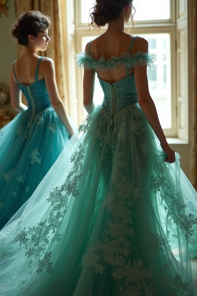 vintage lace with playfulness