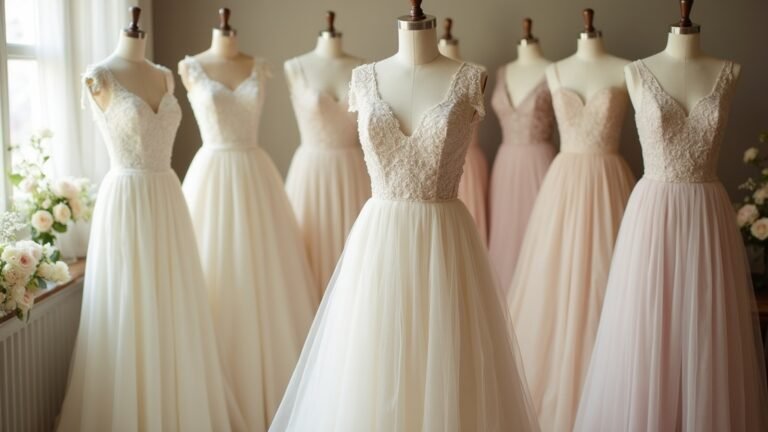 vintage modest wedding dresses