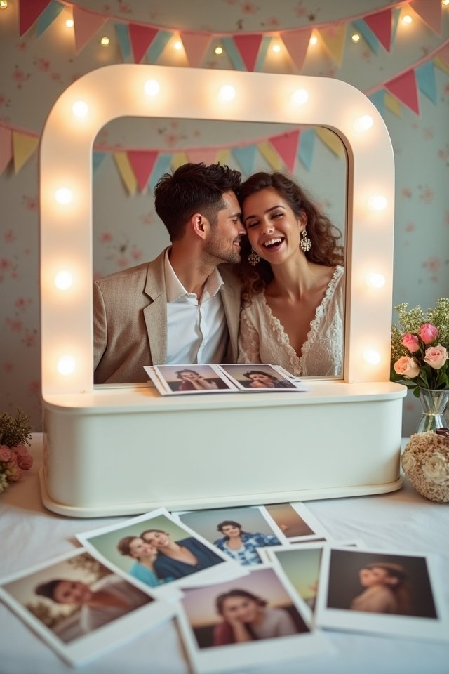 vintage photo memory station