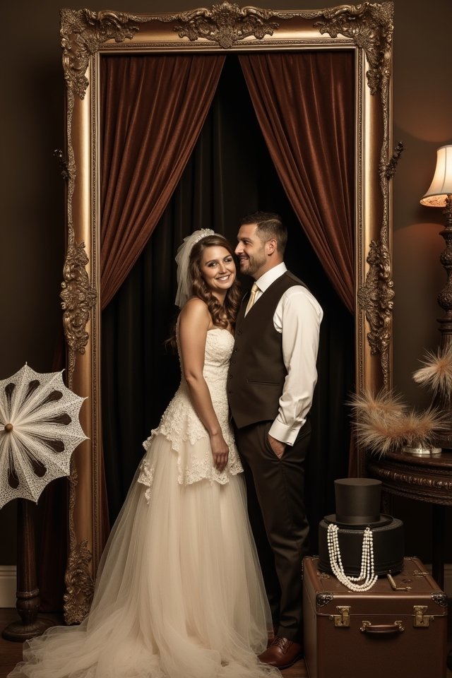 vintage props for weddings