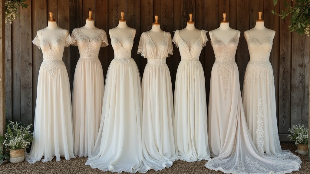 vintage rustic wedding styles