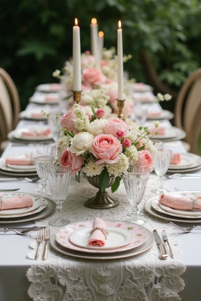 vintage tableware for weddings