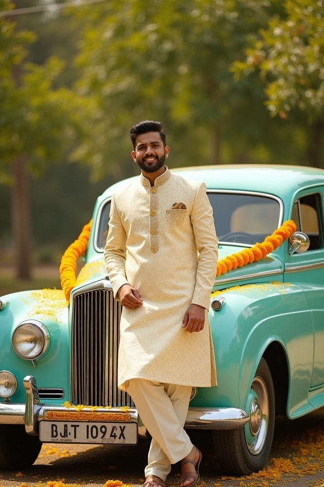 vintage vehicles for haldi