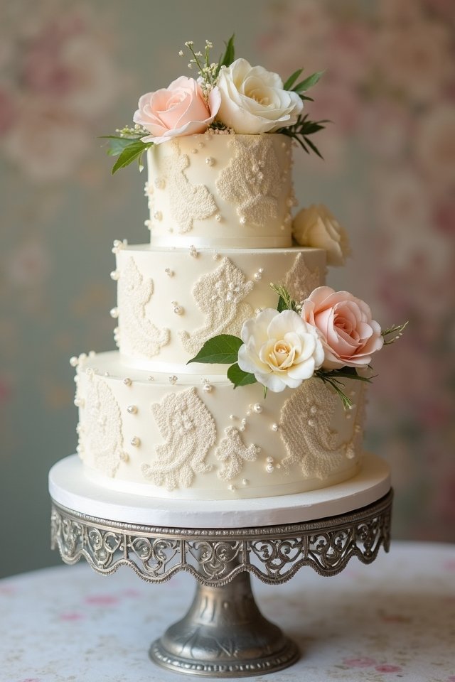 vintage wedding cake ideas