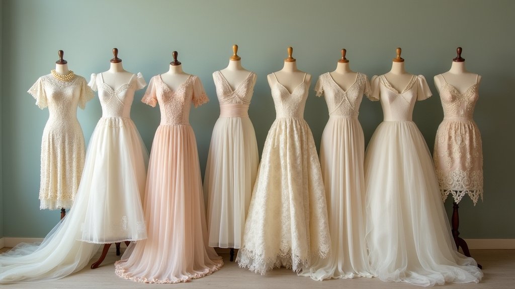 vintage wedding dress styles