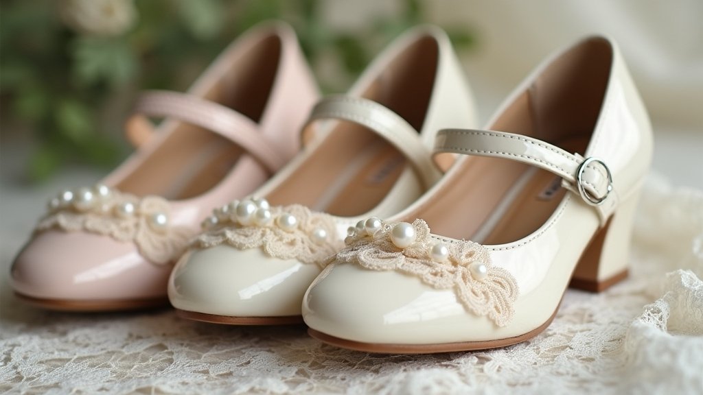 vintage wedding flats selection