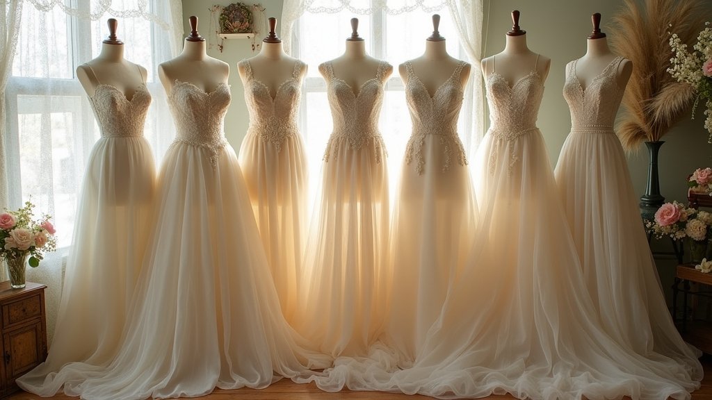 vintage wedding gown styles