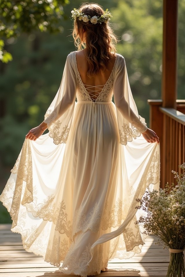 vintage wrap dress elegance